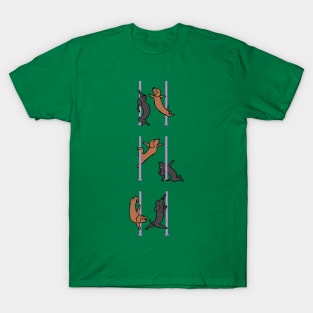 Dachshund Pole Dancing Club T-Shirt